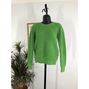 Michael Kors Vibrant Green Knit Top